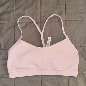 Lululemon Sports Bra Light Pink Size 8